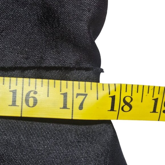 Talbots Dress Black 14P Silk Wool Quiet Luxury Cocktail Classic Office Wear - Picture 13 of 14